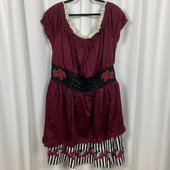 Disney Dress Shop Pirate Redd Midi Dress Sz.3X NWT - Picture 5 of 16